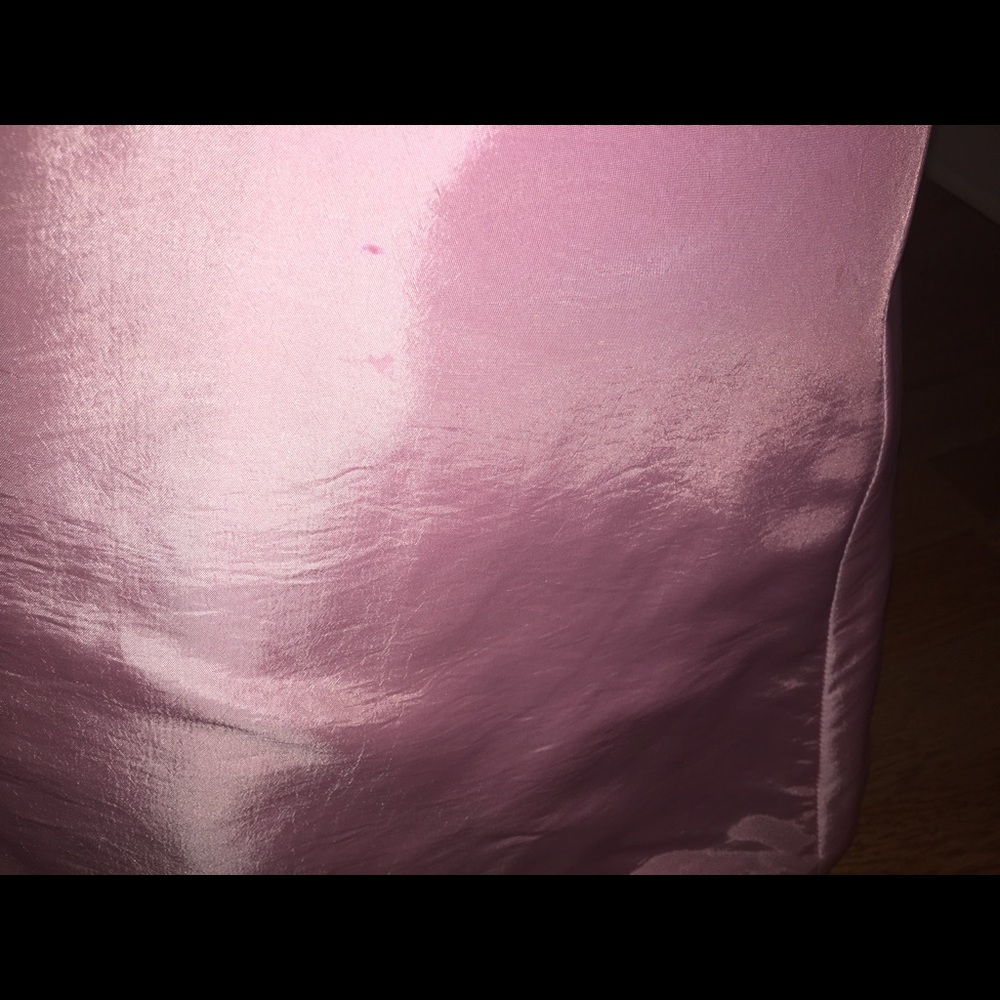 Pink Prom Dress with Sequins and Rhinestones - Picture 7 of 8